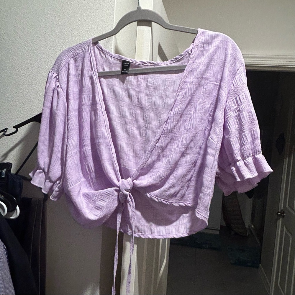 Women’s crop blouse 3x